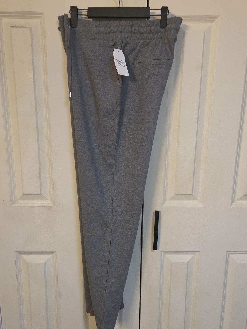 Time and Tru Womens Gray Slim Joggers